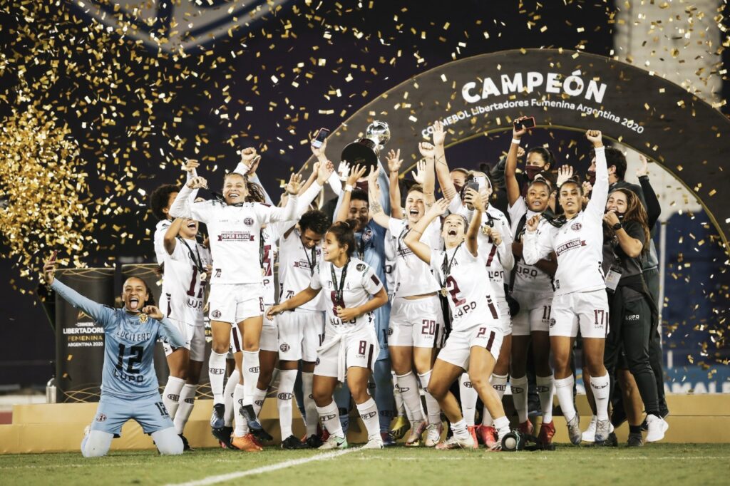 Por 2 a 1 sobre el América de Cali, el Ferroviária se consagró campeón de la Copa Libertadores Femenina 2020.