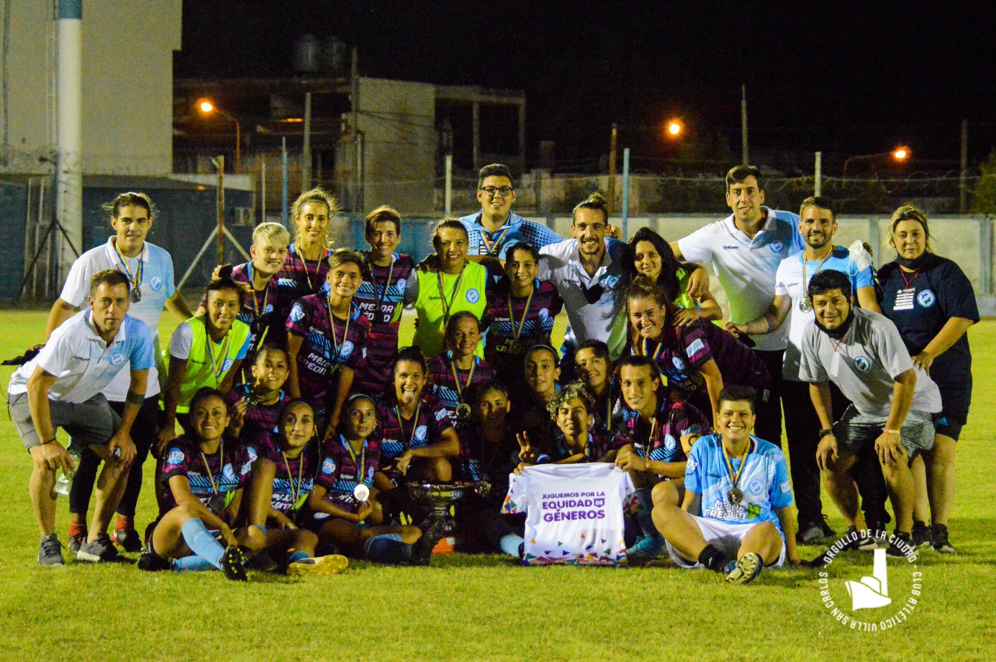 La Copa “Juguemos por la Equidad de Género” es de Villa San Carlos