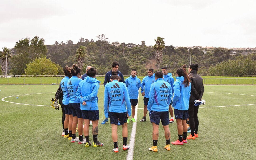 Selección Argentina: prácticas en marcha en Auckland
