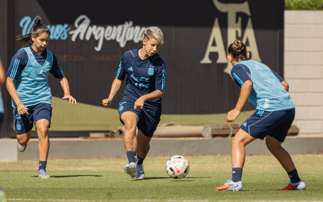 LA SUB 20 SE ENTRENA CAMINO AL SUDAMERICANO