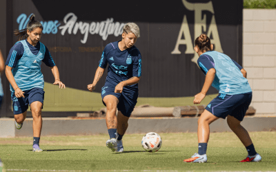 LA SUB 20 SE ENTRENA CAMINO AL SUDAMERICANO