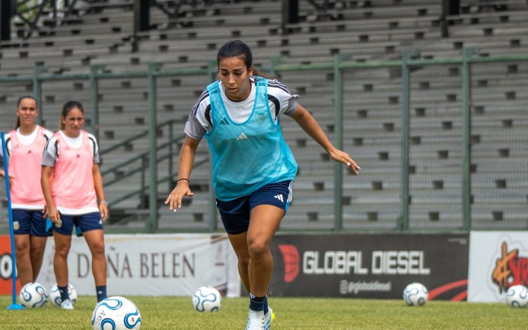 PRIMER ENTRENAMIENTO DE ARGENTINA EN VENEZUELA